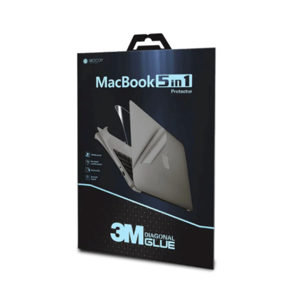 Bộ dán MacBook Pro 14 inch M1 M2 M3 M4 MOCOLL 5 in 1