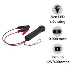 Bộ sạc kích bình Mophie GO Rugged Flashlight 36.6Wh 700Amps