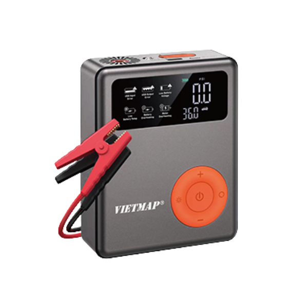 Bơm lốp điện tử thông minh Vietmap MF 139 13000 mAh (4 in 1)