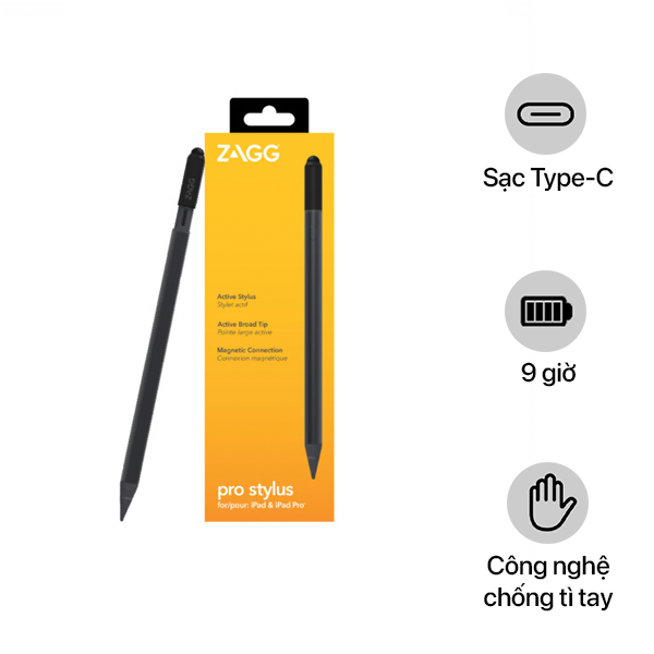 109907068 - Bút cảm ứng ZAGG Pro Stylus Pencil