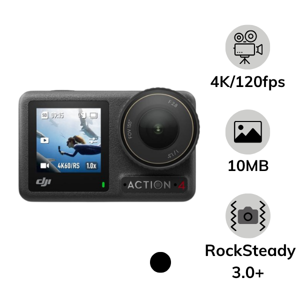 Camera hành động DJI Osmo Action 4 Adventure Combo