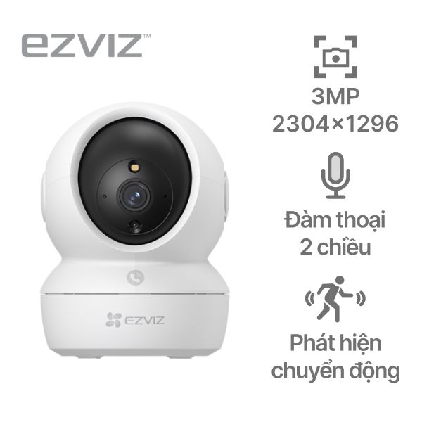 Camera IP 360 độ 3MP EZVIZ H6C Pro