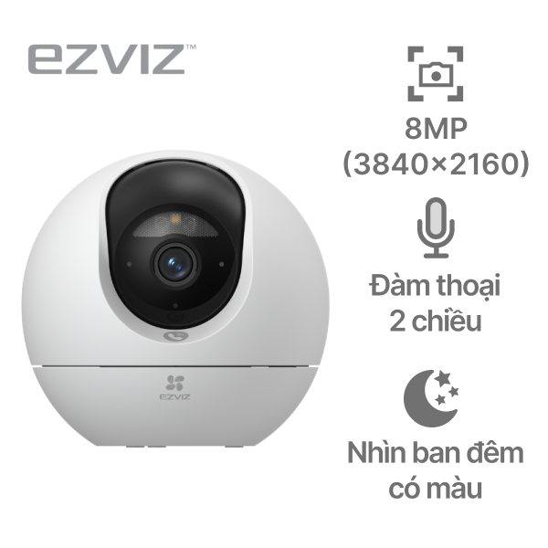 Camera IP 360 độ 8MP EZVIZ C6C