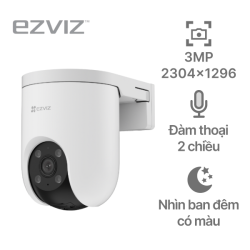 Camera IP ngoài trời 360 độ 3MP EZVIZ H8C Pro