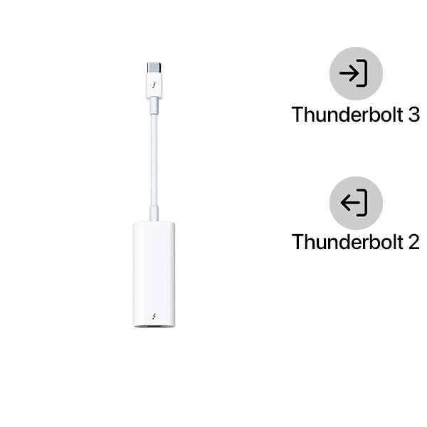 MMEL2ZP A - Cáp chuyển đổi Apple Thunderbolt 3 to Thunderbolt 2 MMEL2ZP