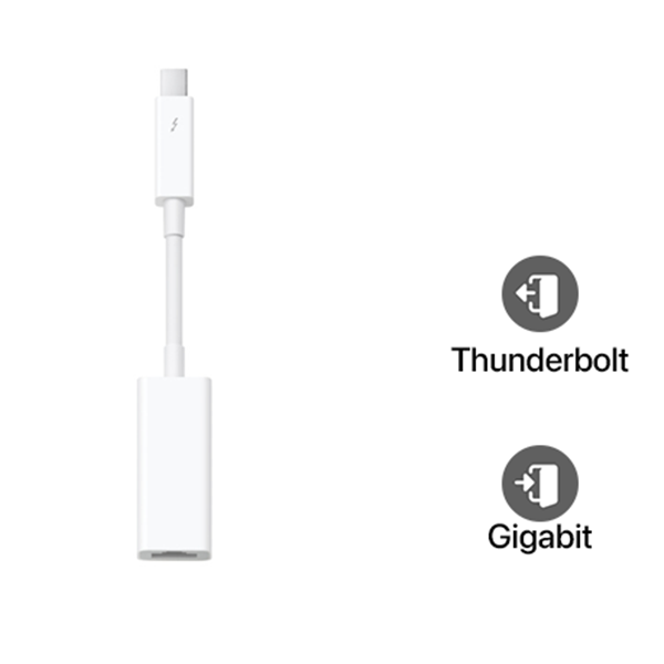 MD463ZP A - Cáp chuyển đổi Apple Thunderbolt to Gigabit Ethernet MD463ZP