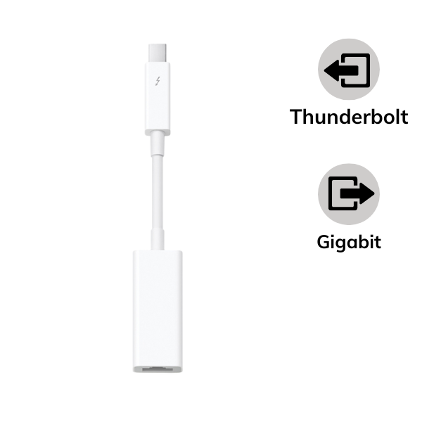 Cáp chuyển đổi Apple Thunderbolt to Gigabit Ethernet MD463ZP