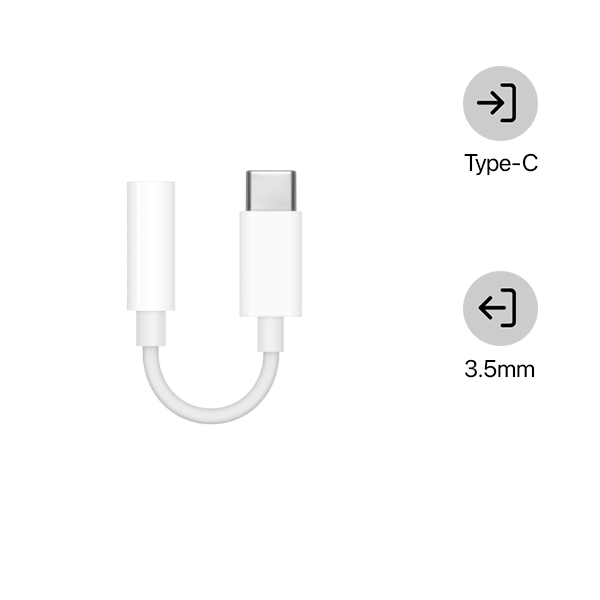 MW2Q3ZA A - Cáp chuyển đổi Type-C sang 3.5mm Apple