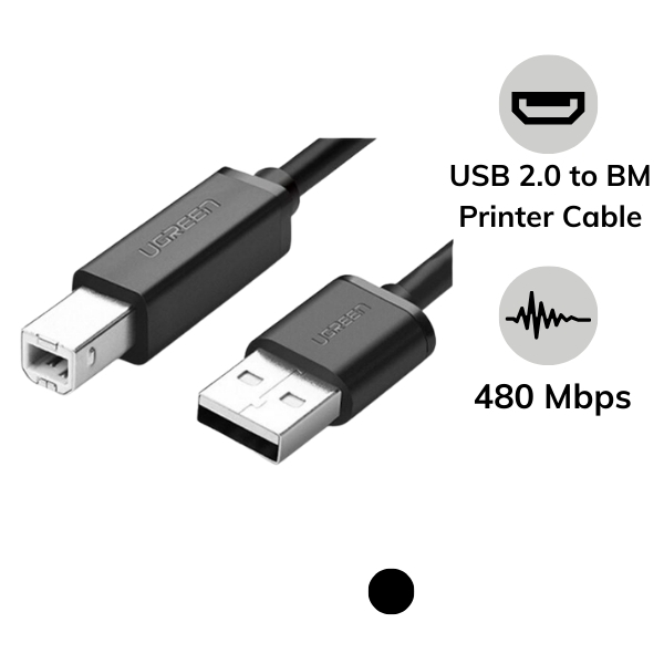 Cáp máy in USB 2.0 Ugreen US104