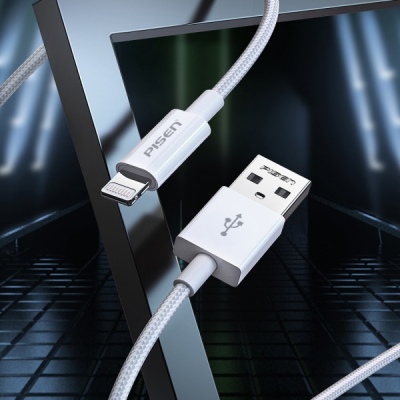 Cáp USB-A to Lightning Pisen 1m AL01-1000