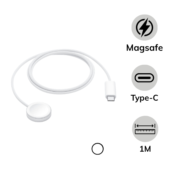 Cáp sạc Apple Watch Type-C Magnetic Fast 1m Chính Hãng ML434VN