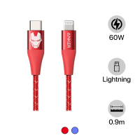 Cáp Type C to Lightning Anker Powerline III 0.9M phiên bản Marvel A9548