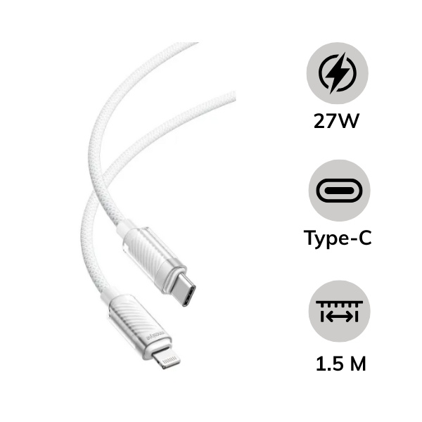 Cáp Type-C to Lightning Innostyle CryStalShine 1.5m