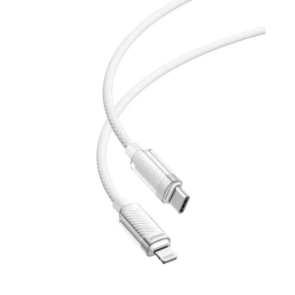 SCL150WHT - Cáp Type-C to Lightning Innostyle CryStalShine 1.5m