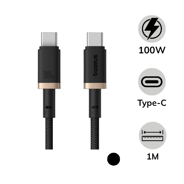 Cáp Type-C to Type-C Baseus Dura 100W 1M