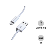 Cáp USB-A to Lightning Pisen 1m AL011000 Qua Sử Dụng