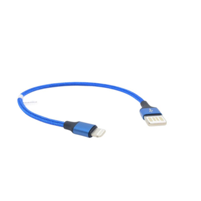 Cáp USB-A to Lightning Pisen Double Side Braided 250mm AL07