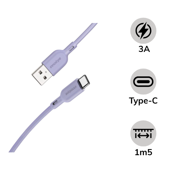 Cáp USB-A to Type-C Innostyle Ultraflex IAC150