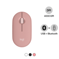 Chuột không dây Bluetooth Logitech Pebble M350S