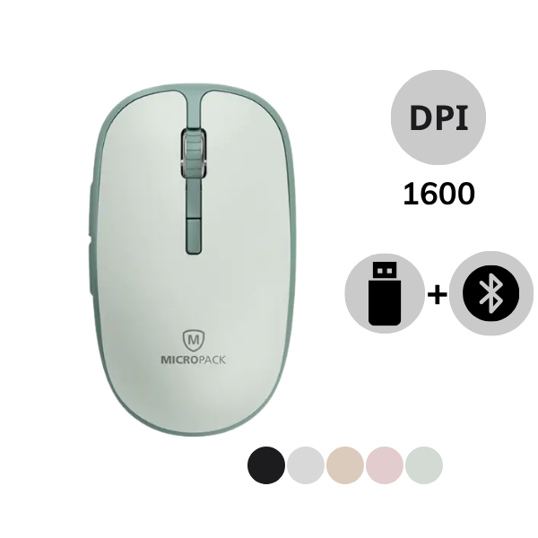 Chuột không dây Bluetooth MicroPack Speedy Silent 2 MP-729B