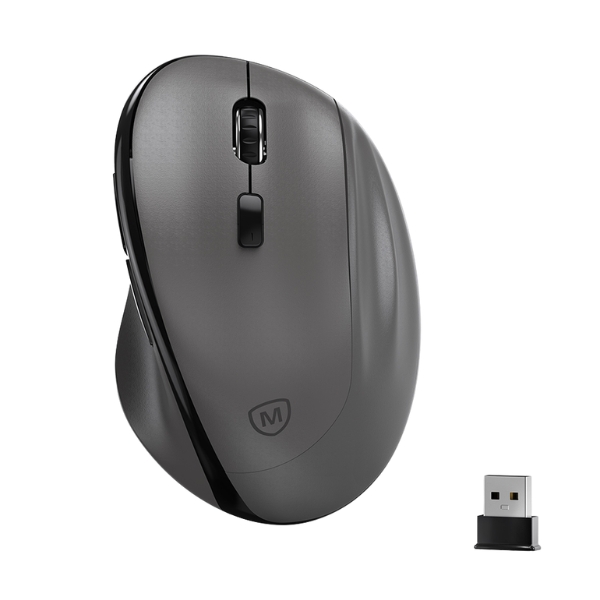 Chuột không dây công thái học MicroPack Silent MP V01W