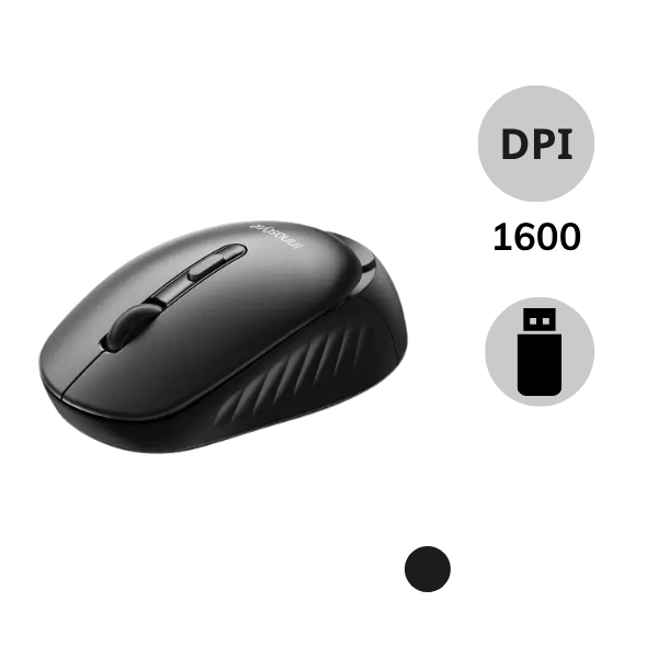 Chuột không dây Innostyle Wireless Mouse Black WM100
