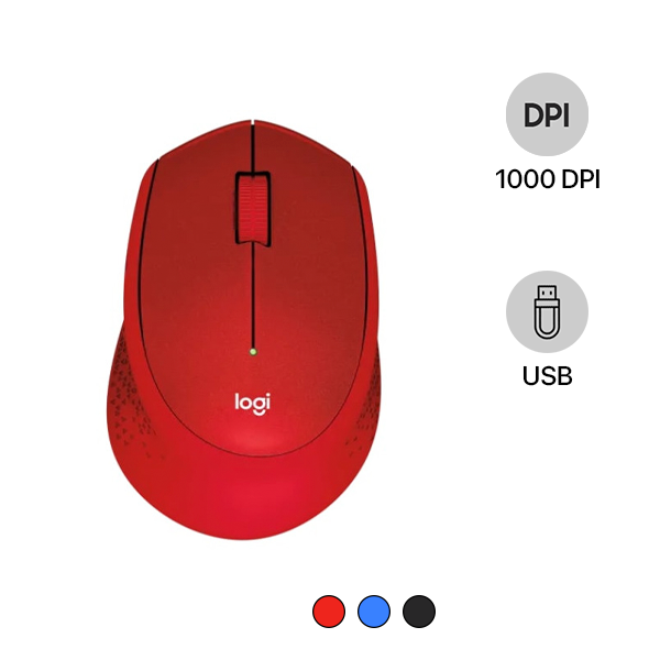 910004914 - Chuột không dây Logitech M331 Silent