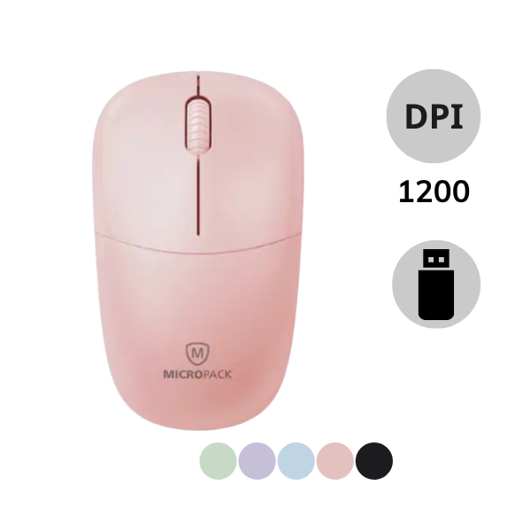Chuột không dây MicroPack RF2.4G Silent MP-712W