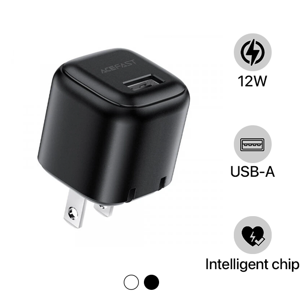 Cốc sạc ACEFAST 12W USB-A DA1 - Qua Sử Dụng