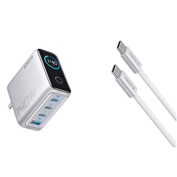 B2697J41 - Cốc sạc Anker 140W Zolo 3C1A kèm cáp Type-C B2697