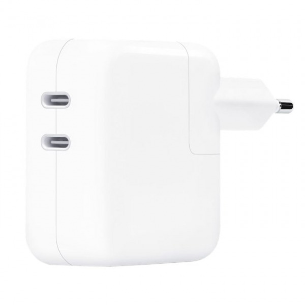 MNWP3ZA A - Cốc sạc nhanh Apple 35W 2 cổng Type-C Chính Hãng MNWP3ZA