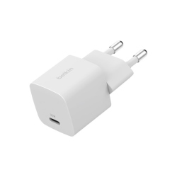 WCA012krWH - Cốc sạc nhanh Belkin 25W Type-C PD Wall Charger (chấu tròn)