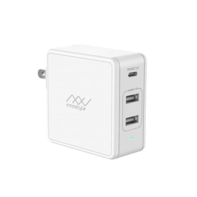 IC733PD. - Cốc sạc nhanh đa cổng Innostyle 73W PD Smart AI Gomax Plus (Cũ Hộp)