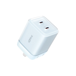 ID5500 - Cốc sạc nhanh IDMIX 45W 2 cổng Type-C P45Pro II