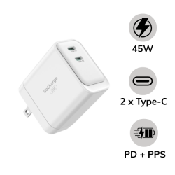 Cốc sạc nhanh Innostyle 45W GoCharge 2-Port Charger