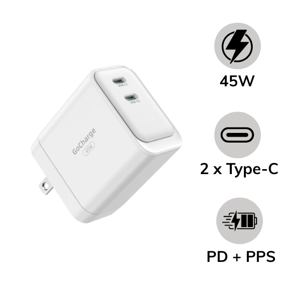 Cốc sạc nhanh Innostyle 45W GoCharge 2-Port Charger