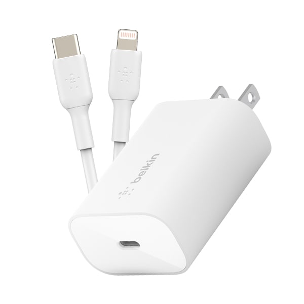 CBBK25WT - Combo Cốc Cáp sạc nhanh Belkin 25W Type-C