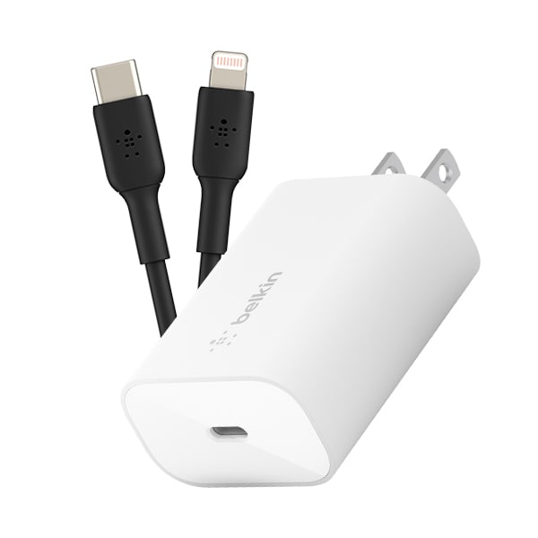 CBBK25BK. - Combo Cốc Cáp sạc nhanh Belkin 25W Type-C