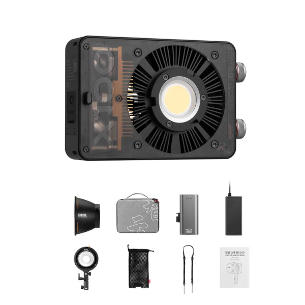 Combo Đèn LED Zhiyun MOLUS X100 Bi-Color Qua Sử Dụng