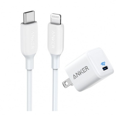 CBA2633WT. - Combo sạc nhanh Type-C 20W  Anker
