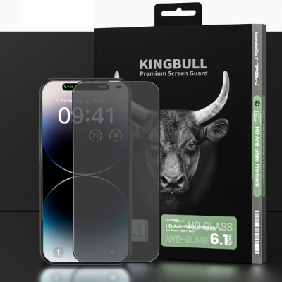 Cường lực chống vân tay iPhone 15 Mipow Kingbull