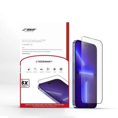 Cường lực chống vân tay iPhone 14 Pro Zeelot Solidsleek