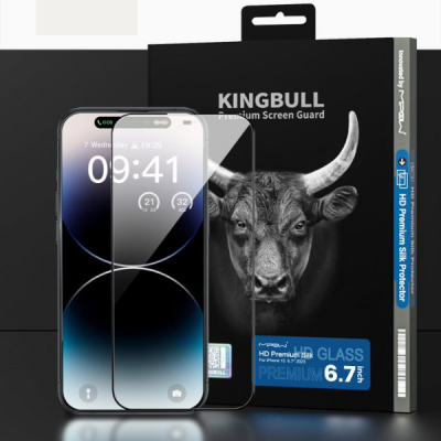 Cường lực iPhone 15 Plus Mipow Kingbull Premium Silk HD (2.7D)