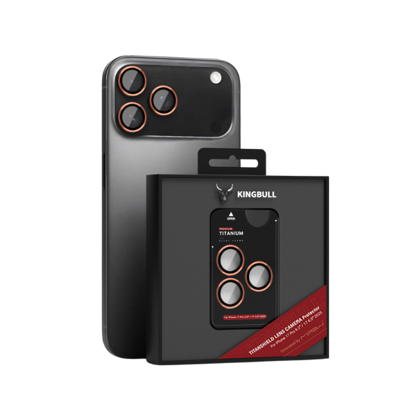 Dán bảo vệ camera iPhone 17 Pro 17 Pro Max Mipow Titanshield