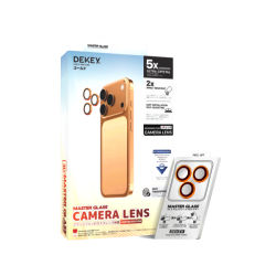 Dán bảo vệ camera iPhone 17 Pro/17 Pro Max Dekey 3D Master Glass