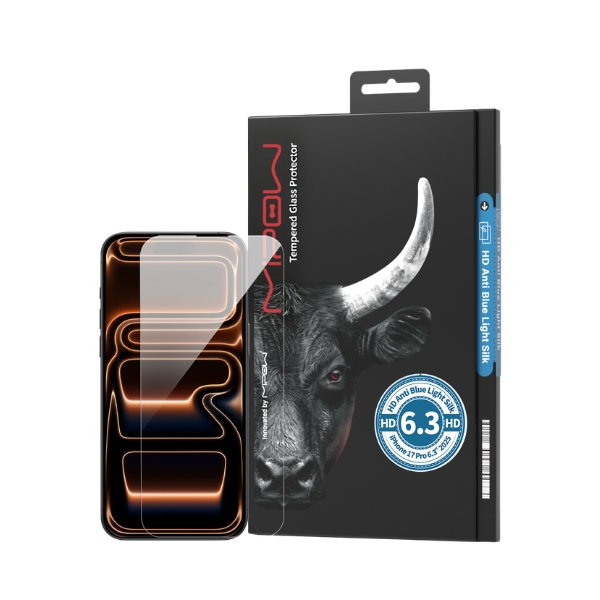Dán kính cường lực chống ánh sáng xanh iPhone 18 Pro 17 Pro Mipow