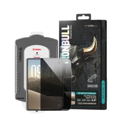 Dán kính cường lực chống nhìn trộm iPhone Duo Mipow IRONBULL có khay dán