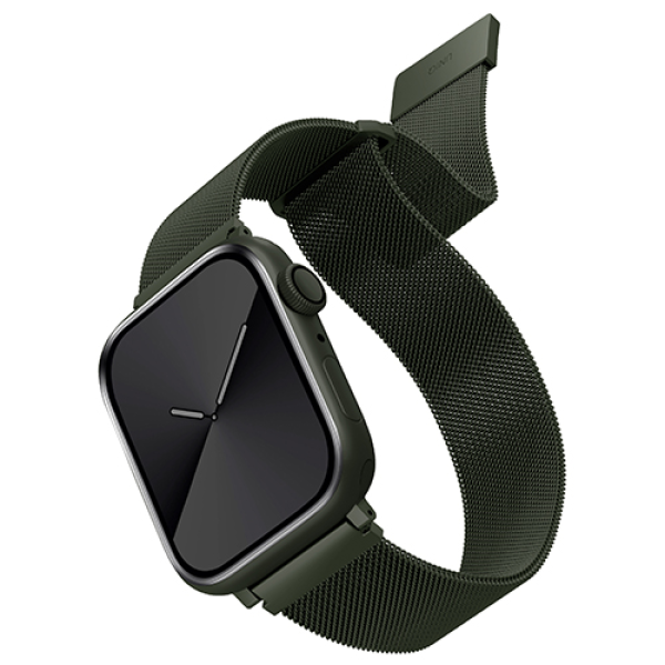 UNIQ41MMDANGRN - Dây đeo Apple Watch 38 40 41 mm UNIQ Dante Milan Mesh Steel Strap