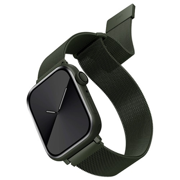 45DANGRN - Dây đeo Apple Watch 42 44 45mm UNIQ Dante Milan Mesh Steel Strap