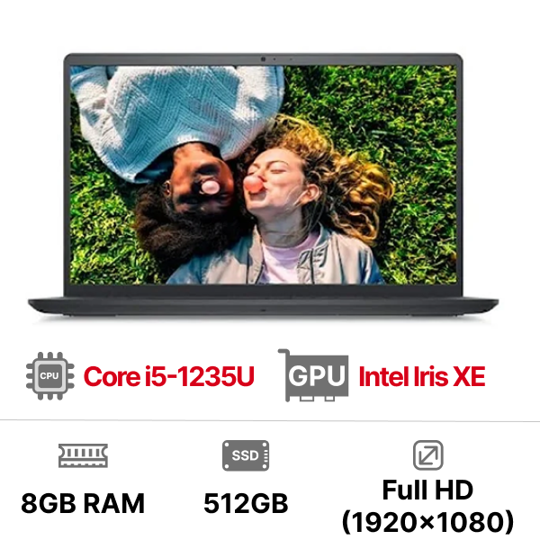 Laptop Dell Inspiron 15 3520 N3520-i5U085W11BLU-FP i5-1235U|8GB|512GB|15.6 inch FHD|OB|Win11+Office